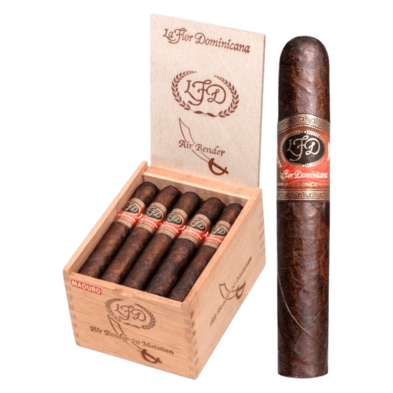 La Flor Dominicana Air Bender Matatan Maduro 20