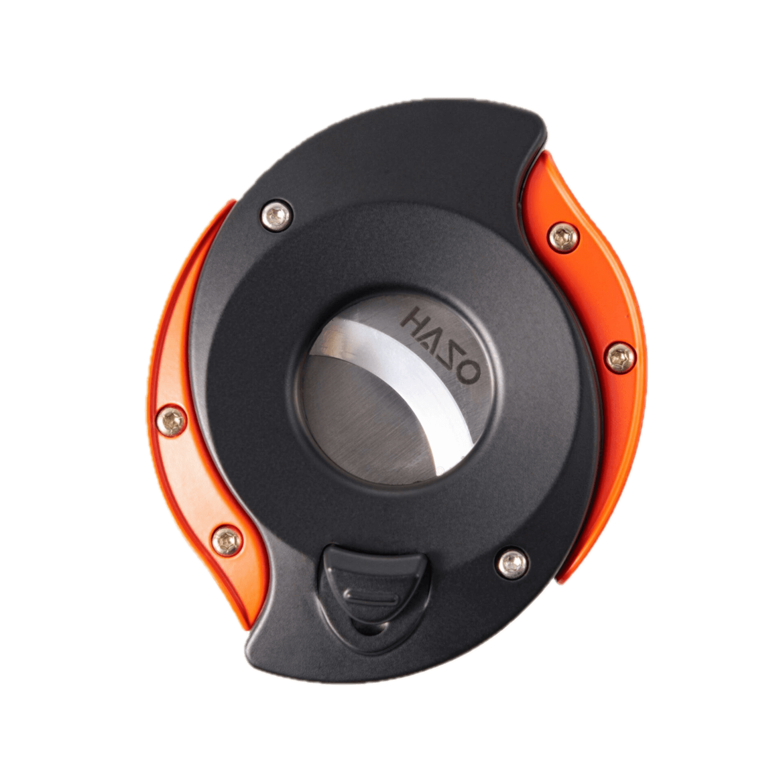 Haso Taiji Cigar Cutter Black and Orange Arango
