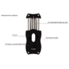 Colibri V-Cut CU300T6 Rose - Image 2