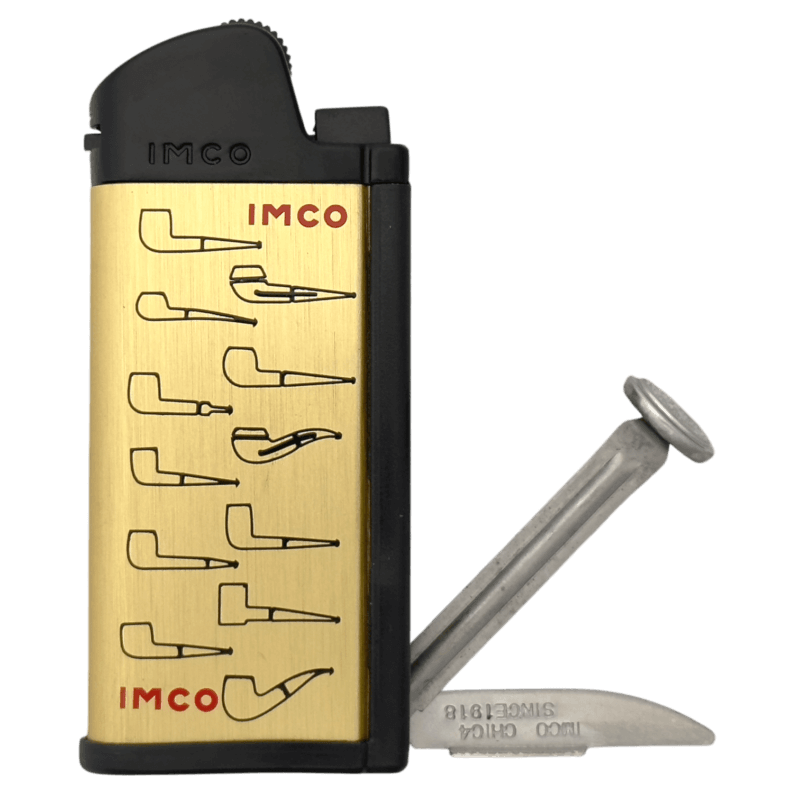 Imco Chic4 Pipe Lighter Gold #61354