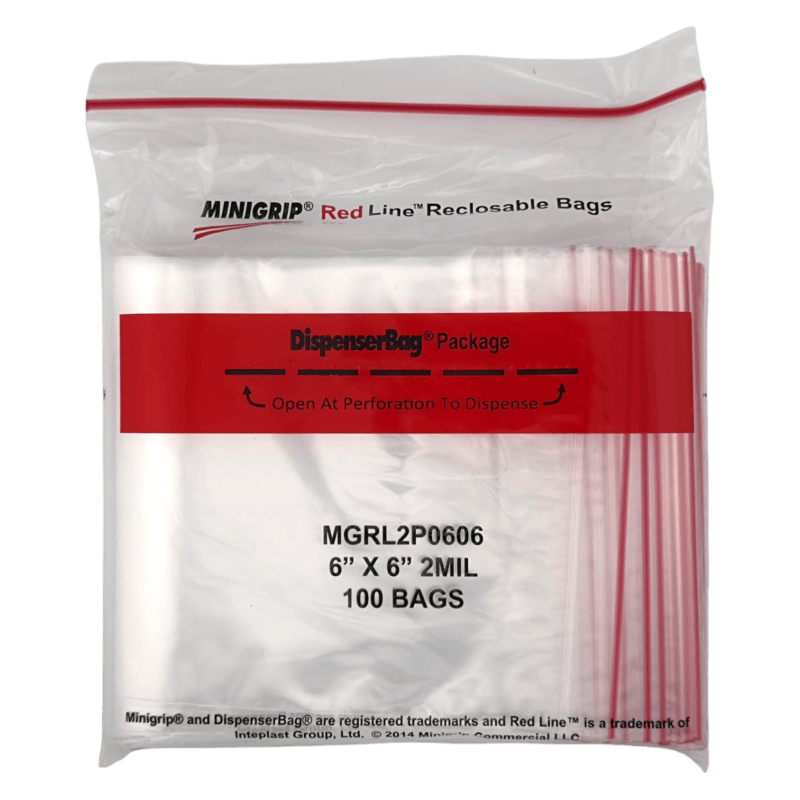 Zip Lock 4oz 2mil (6x6)-100