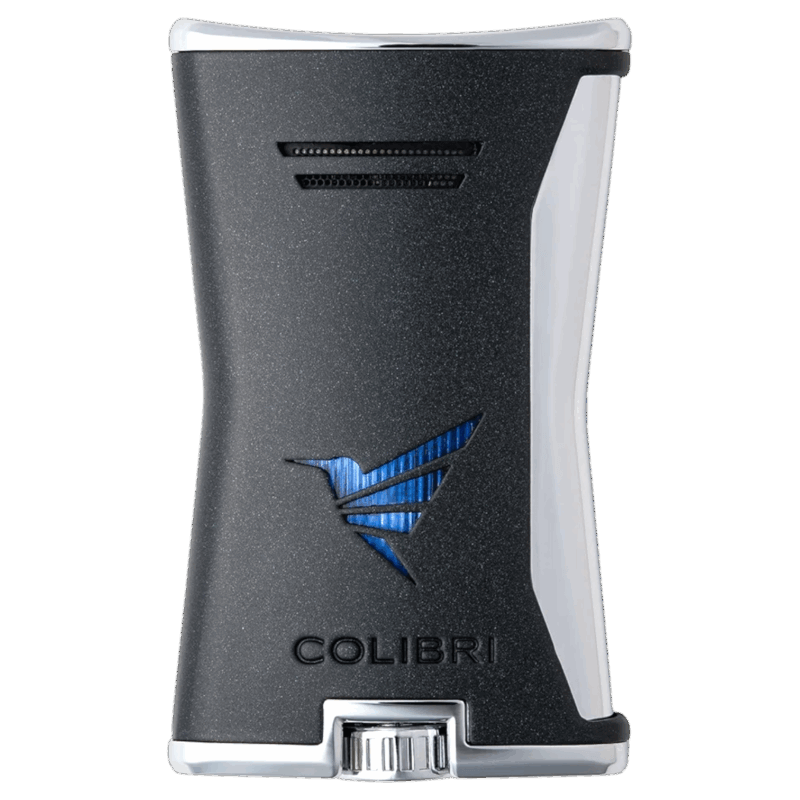 Colibri Slim Lighter Black/Chrome