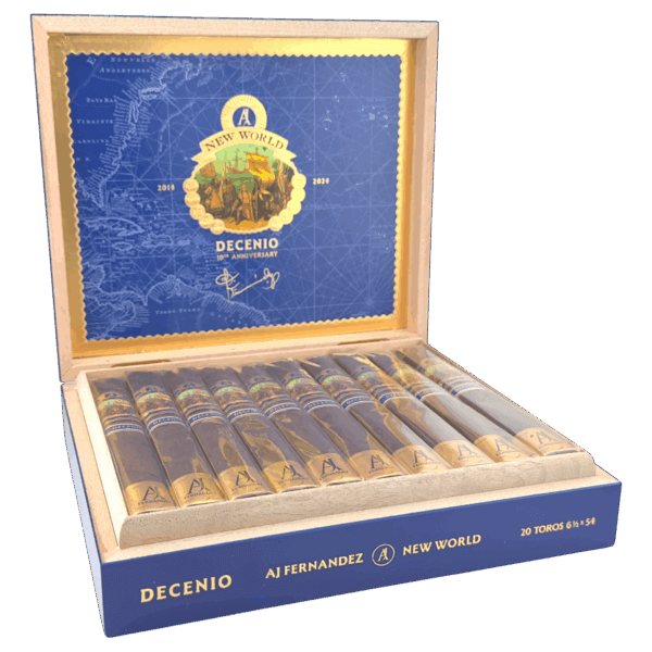 AJ Fernandez New World Decenio Toro 20