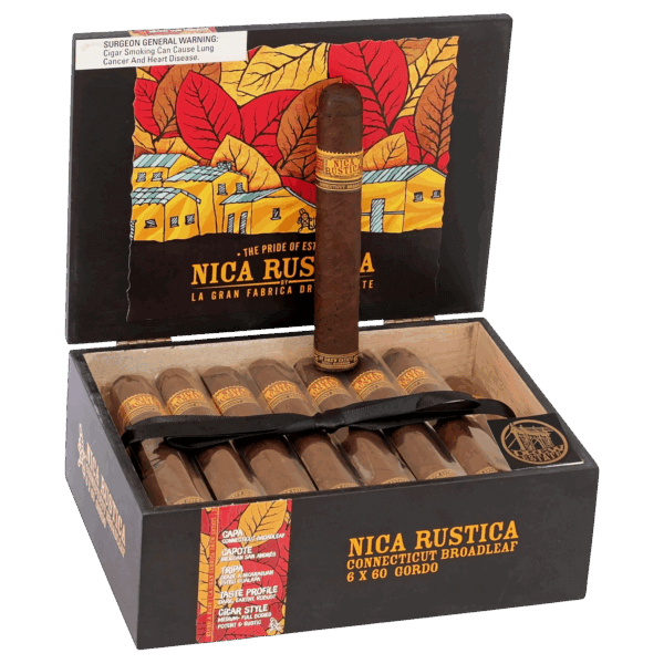 Nica Rustica Broadleaf Gordo 25
