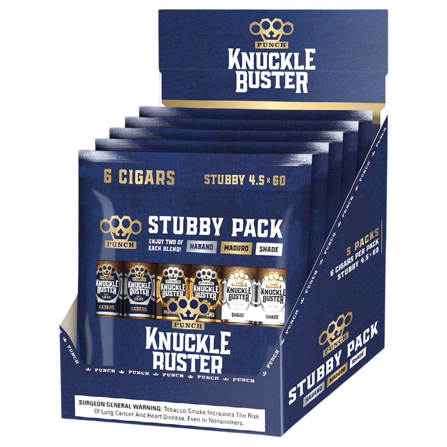 Punch Knuckle Buster Stubby Pack 6 - Image 2
