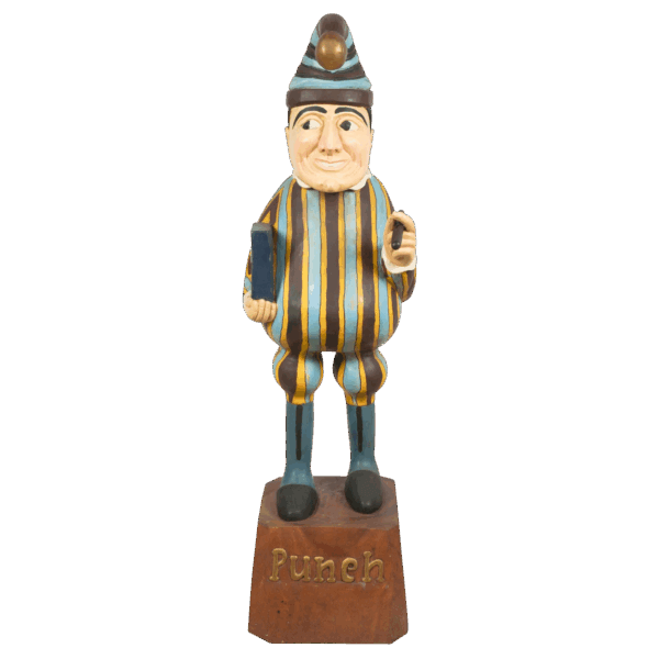Statue Punch Wood Small 50 inches