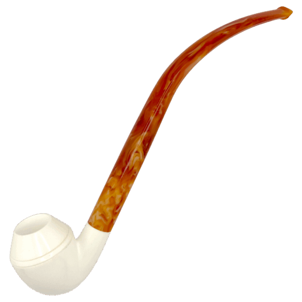 Servi Meerschaum 200 Churchwarden Bulldog Bent Smooth
