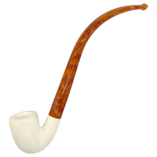 Servi Meerschaum 200 Churchwarden Dublin Bent Smooth