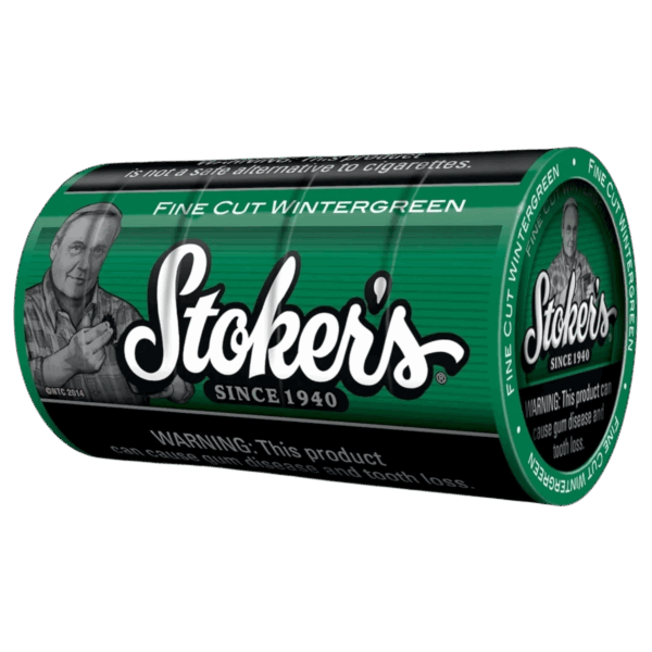 Stokers Can Fine Cut Wintergreen-5/6oz