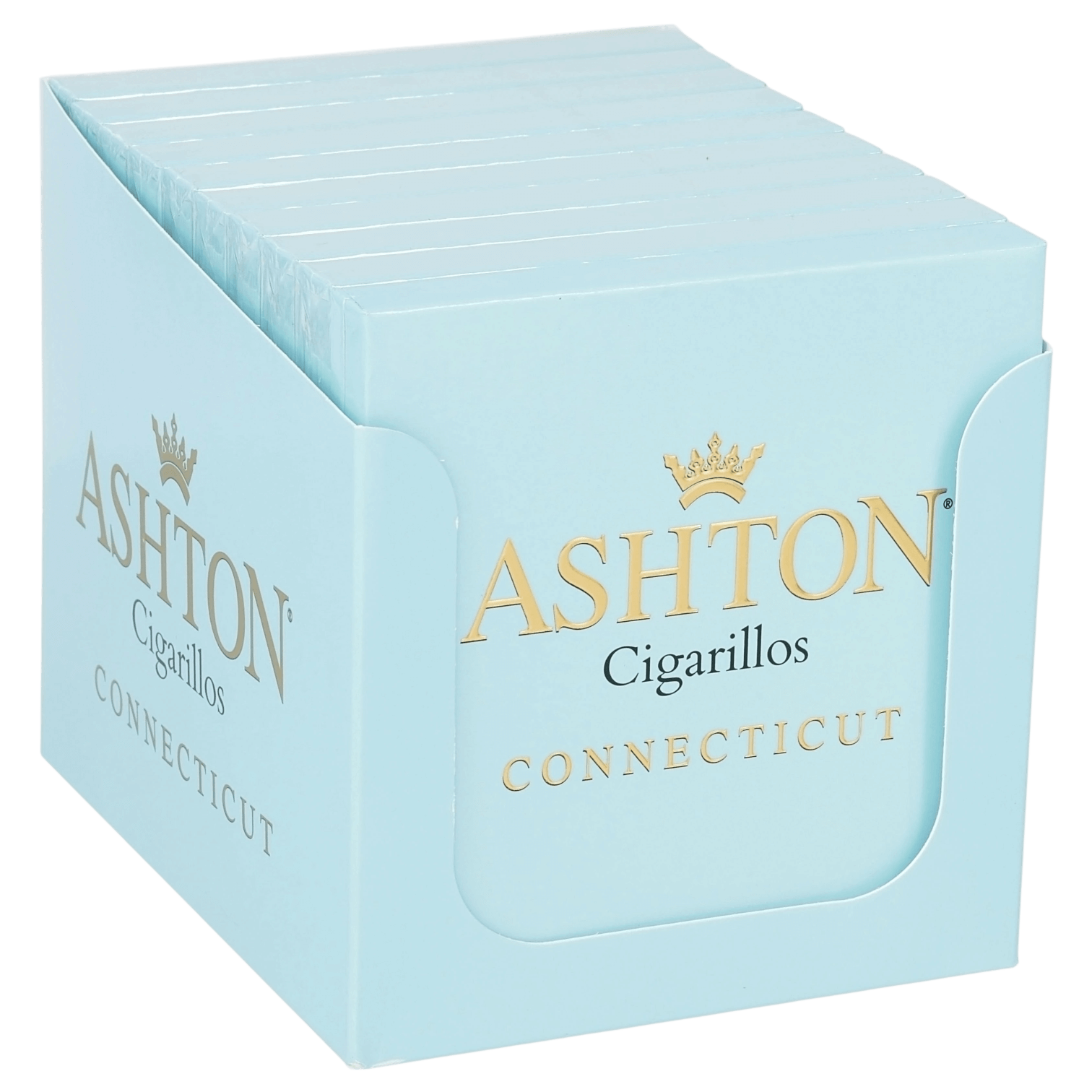 Ashton Small Cigarillos Blue 10/10,100