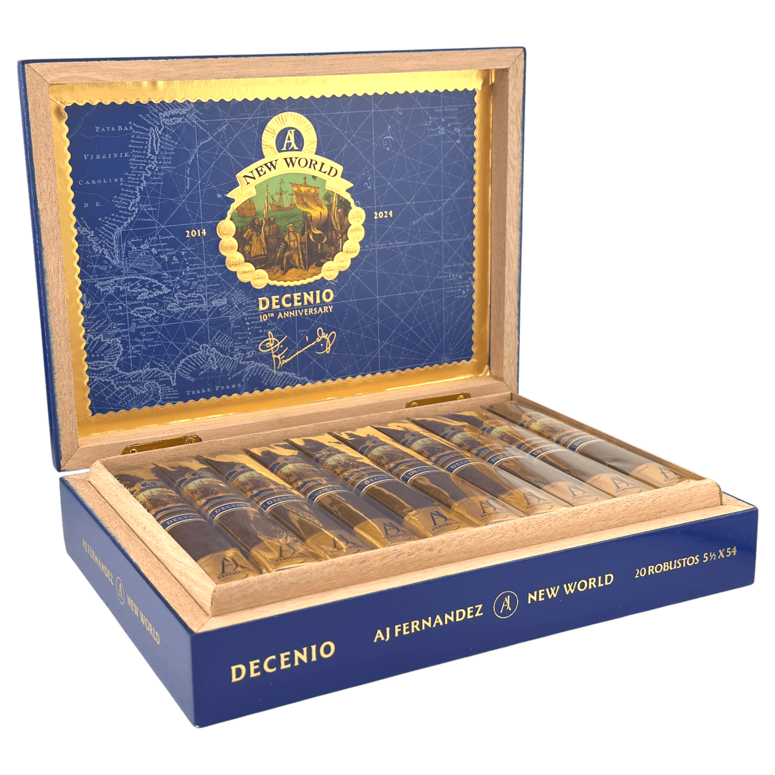 AJ Fernandez New World Decenio Robusto 20