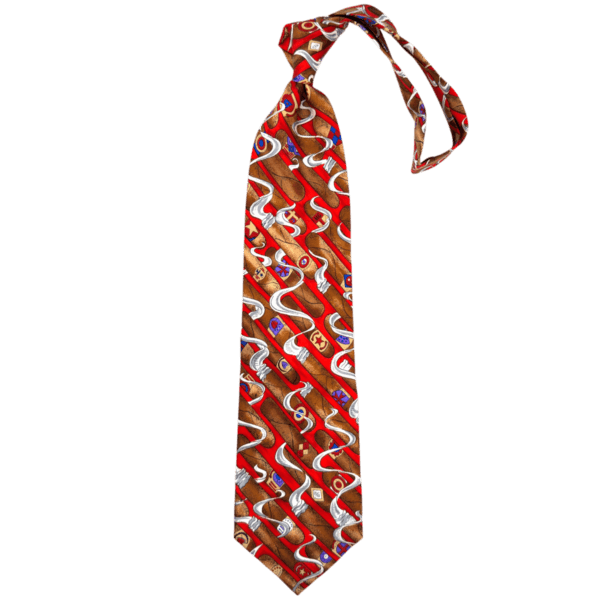 Tie Cigar USA Red