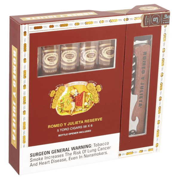 Romeo y Julieta Reserve Gift Set 5