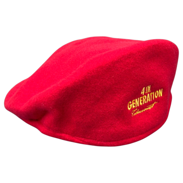 4th Generation Cabbie Hat Red